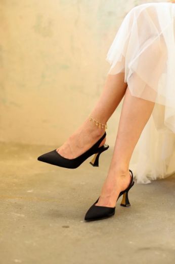 020 Zara Ince Topuk Günlük Rahat Kadın Ayakkabı  SİYAH resmi