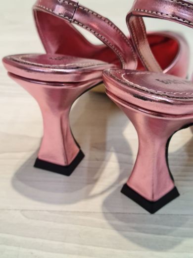 020 Zara Ince Topuk Günlük Rahat Kadın Ayakkabı  Pembe resmi
