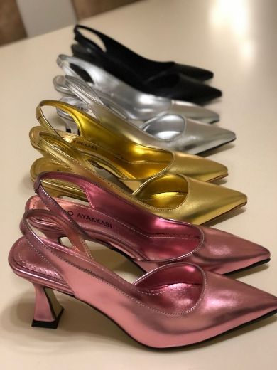 020 Zara Ince Topuk Günlük Rahat Kadın Ayakkabı  Gümüş resmi