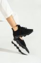 442 Kadın Sneaker Kadın Spor Ayakkabı Günlükrahat   SİYAH